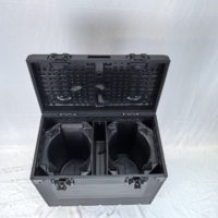 Étui de vol en plastique mousse EVA antichoc pour DJ Hercules T7 Étui de vol étanche Tiroirs Étui de vol amovible pour sport automobile