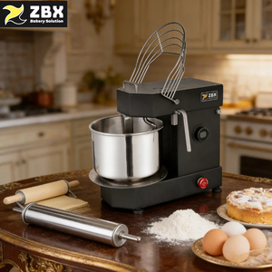 ZBX 5 7L Mélangeur <span class=keywords><strong>de</strong></span> Comptoir Mini Populaire pour Cuisine, Pétrin <span class=keywords><strong>de</strong></span> Boulangerie <span class=keywords><strong>de</strong></span> Qualité Alimentaire avec Mélangeur Spirale Amovible pour Équipement <span class=keywords><strong>de</strong></span> Boulangerie - Product Image 2