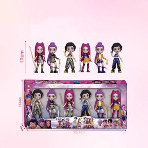 ของเล่นฟิกเกอร์อนิเมะ K-Pop Demon Hunters แบบสุ่ม รุ่นใหม่มาแรง - Product Image 1