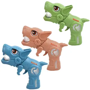 New Kids' Cartoon Dog Toner Gun Electric Light Projection Acousto-optic Gun Boys And Girls Mini Toy Manufacturers Wholesale