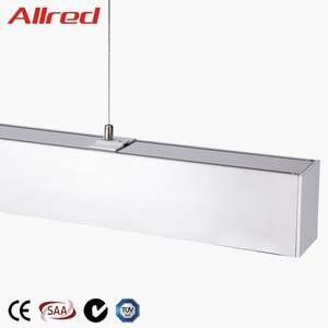 Vuelos de estilo Industrial 24W 2280LM Oficina interior lineal colgante LED lámpara - Product Image 1