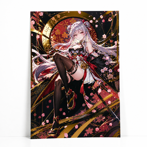 Pósteres de Papel con Impresiones Artísticas en Lámina Dorada Personalizados, Artículos Promocionales de Juegos/Películas/Anime, Ilustraciones de Fanart en Cartulina de 350 g/m², Pósteres Impresos para Exposiciones - Product Image 4