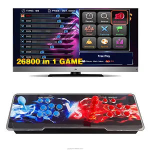 공장 판매 3D HD 비디오 게임 더블 로커 홈 어린이 복고풍 축구 게임 아케이드 게임기