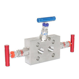 Collecteurs à trois vannes 3051 en acier inoxydable 304 intégrés 1/2, instruments de mesure de pression de vidange - Product Image 3