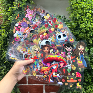 Nhà máy trực tiếp giá tùy chỉnh Hot Bán 6000 + Thiết kế mới không thấm nước uvdtf cup kết thúc tốt đẹp 3D chuyển nhãn dán - Product Image 1