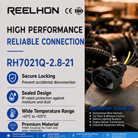 Connecteur Étanche Automobile 2 Broches 7021Q-2.8-21 Auto Connect pour Faisceau de Câbles Électriques avec Boîtier Scellé