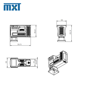Nhà máy bán nhỏ Laser đánh dấu máy cầm tay đánh dấu máy có sẵn ngày số serial in logo và khắc - Product Image 6