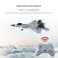 Lehoo Toys Aereo RC F22 RTF, 2.4Ghz 2CH, Controllato da App, per Interni ed Esterni, Distanza di Controllo 120m, con Caricabatterie
