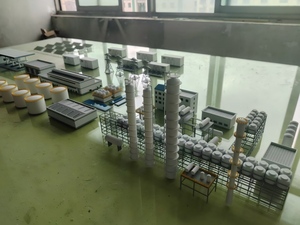 Miniatuur Industrieel Zandtafelmodel - Professioneel 3D-modelontwerp voor Architectuur & Techniek met Aangepaste Maatverhouding - Product Image 2