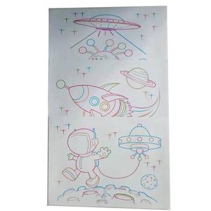 学習 & 教育書き込みタブレット落書きボードYM-27電子カラフル発光描画パッドボードおもちゃ幼児用 - Product Image 4