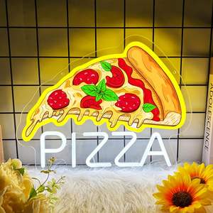 Letrero LED de Neón Personalizado TOP 10 para Interiores y Exteriores, Publicidad de Pizzerías, Logotipos, Decoración de Escuelas, Gran Venta - Product Image 2