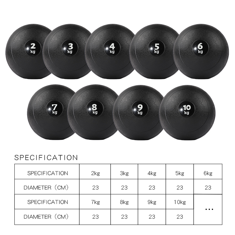 Bodybuilding Gym Exercise PVC Medicine Slam