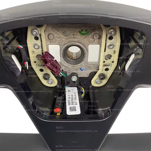 Volant en fibre de carbone personnalisé OEM d'usine compatible <span class=keywords><strong>Tesla</strong></span> <span class=keywords><strong>Model</strong></span> S <span class=keywords><strong>Model</strong></span> <span class=keywords><strong>X</strong></span> <span class=keywords><strong>Plaid</strong></span> 2021-2023 Vente en gros Auto Mod - Product Image 3