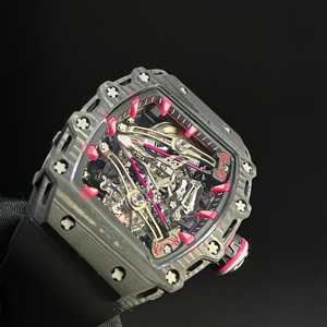 Top Design Men <b>Watch</b> With Carbon Fiber <b>Case</b> Skeleton Tourbillon Mechanical <b>Watch</b> Waterproof Business <b>Watch</b> - Product Image 4