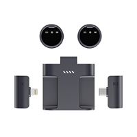 Microphone sans fil miniature S60 avec clip USB-C pour blogueur, téléphone, TikTok et diffusion en direct