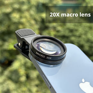 Objectif <span class=keywords><strong>Macro</strong></span> Flexible 4K 37MM pour Smartphones, Double Zoom 30X 20X 15X, Accessoire de Prise de Vue Rapprochée pour Appareils <span class=keywords><strong>Photo</strong></span> Reflex Numériques et Photographie Mobile - Product Image 5