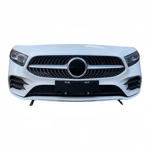 Para <span class=keywords><strong>mercedes</strong></span>-benz Clase A W177, <span class=keywords><strong>nuevo</strong></span> Kit de cuerpo completo, Kit de parachoques delantero con faros, radiador delantero, accesorios de iluminación LED delanteros - Product Image 1