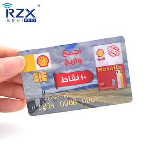 Cr80 có thể in nhựa thông minh PVC chip RFID thẻ <span class=keywords><strong>at24c16</strong></span> liên hệ với <span class=keywords><strong>IC</strong></span> thẻ cho gas Điền - Product Image 5