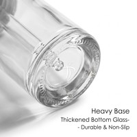 Sérum pour les yeux, design anti-fuite, livraison rapide, flacon compte-gouttes en verre de 20 ml, fond épais, pipette souple en verre, ampoule moderne, spa