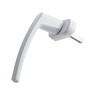 Accesorios para puertas y ventanas de fábrica, manijas de puerta de Pvc de China, manija de puerta y ventana de <span class=keywords><strong>aluminio</strong></span> Upvc con marco deslizante <span class=keywords><strong>blanco</strong></span> - Product Image 2