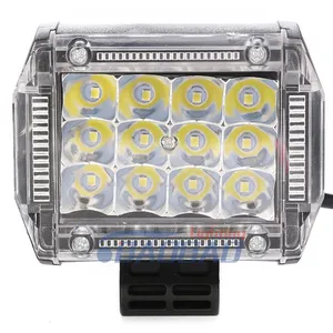 BB037 12led 36W çok renkli motosiklet led çalışma ışığı BAOBAO aydinlatma