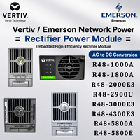 Module redresseur télécom 48V Vertiv Emerson R48-2000A3 R48-1800A R48-2900U R48-1000A R48-3000E3 R48-5800A Carte d'alimentation CC