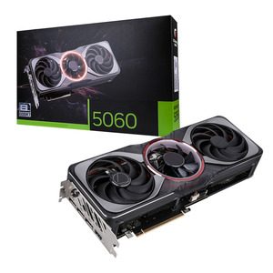 การ์ดจอ RTX 5060 8G ระบายความร้อนด้วยพัดลมคู่ สำหรับเวิร์กสเตชันกราฟิกระดับมืออาชีพ สถาปัตยกรรมยุคใหม่ ใช้ประโยชน์จากเทคโนโลยีล่าสุด - Product Image 1