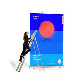 Bannières publicitaires personnalisées pour l'extérieur avec logo et textes pour les promotions, les salons professionnels et les affiches - Product Image 4