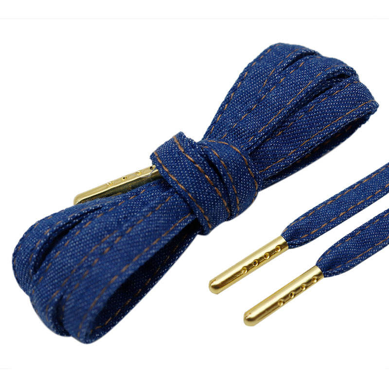 #3103 Embouts métalliques Bleu+Or