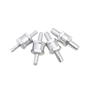 Válvula Unidireccional de Aleación de Aluminio para Coche y Motocicleta, 6mm 10mm, Válvula Antirretorno para Gasolina, Diésel, Aceite, Agua, de Alta Potencia Manual - Product Image 5