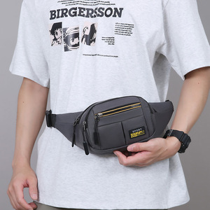 Men's Fanny Pack Waist Bag Large Capacity Oxford Cloth Chest Bag For Everyday Outfits Sport Casual Use - Product Image 3