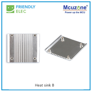 Disipador de Calor de Aluminio para NanoPi NEO/NEO Air/NEO 2/Core/Core2/NEO Plus2 con Pasta Térmica y Tornillos, Paso de 35.4*35.4, Compatible con FriendlyELEC - Product Image 5