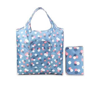 portable foldable cheap shopping bag reusable folding large eco tote bag custom