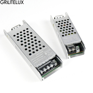 Alimentation Dimmable IP20 60W-200W DC12V/24V 100-264V 1.2.5A-16.7A Driver LED Intérieur Transformateur à Tension Constante - Product Image 2