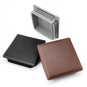 Bouchon carré Diyamei 80x80 en plastique pour l'industrie du meuble, installation facile - Product Image 1