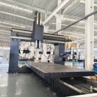 Machine à raboter et à fraiser à double colonne CNC Taiwan Dawei DVMT DVF/GMC5033, type léger pour le travail des moules