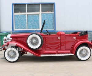 Vente directe d'usine chinoise nouvelle conception fiable et bon marché <span class=keywords><strong>ancienne</strong></span> voiture classique 72V 100AH/chariot touristique électrique - Product Image 6