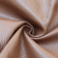 Meilleure vente de tissu en similicuir en cuir synthétique souple tissu de canapé en cuir Pu
