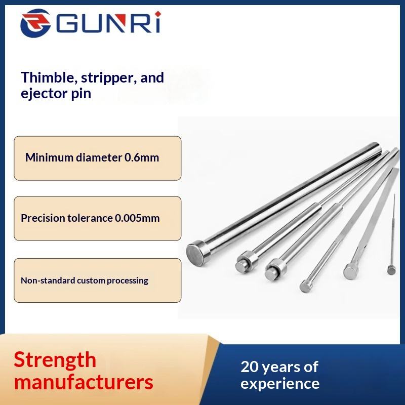 SKD61 Nitrided Steel Mold Ejector Pins Ejector Rods Insert Pins Support ...