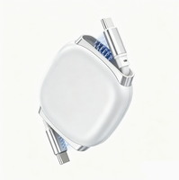 Câble de charge super rapide rétractable 240W, double Type-C, boîtier en alliage d'aluminium, 5A, courant élevé, puce PD3.1, câble de synchronisation de données