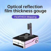 Misuratore di Spessore Ottico per Film 380-1100nm 15nm-70um con Stadio Automatico R-Theta per Test di Mappatura dell'Uniformità del Rivestimento su Wafer da 2-12 Pollici