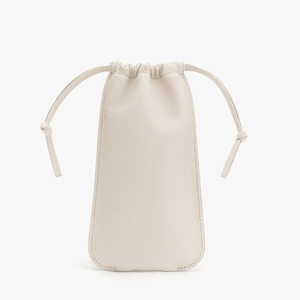 Đơn Giản Thiết Kế Chất Lượng Cao Da Thật Nhỏ Duy Nhất Kính Kính Pouch Cho Du Lịch Biểu Tượng Tùy Chỉnh Túi Treo Dây Kéo Túi - Product Image 6