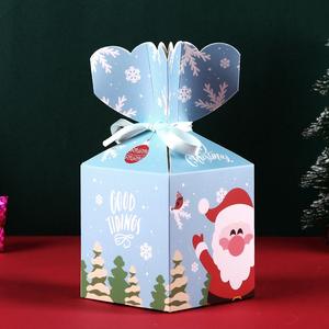 Noël <span class=keywords><strong>Carol</strong></span> Boîtes En Carton Papier Blanc Note De Musique Imprimer Vacances Dessert Emballage Thème Chantant - Product Image 5