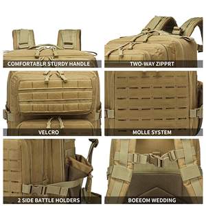 Mochila Táctica con Diseño Impermeable y Resistente a los Arañazos, Gran Capacidad, para Camping, Senderismo y Diversas Actividades al Aire Libre - Product Image 2