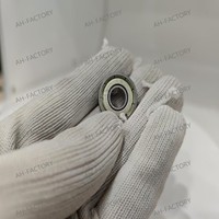 Roulement à billes à gorge profonde en acier chromé métrique à une rangée 607ZZ 608Z 608ZZ 609ZZ, durable, fabriqué en Chine