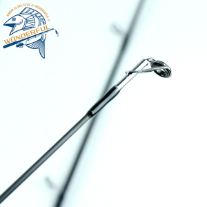 1.8m 2.1m 2.4m 2 Section Ml Carbone Pike Basse Coulée Spinning <span class=keywords><strong>Canne</strong></span> À Pêche Au Leurre - Product Image 4