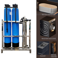 Système de filtration et de purification d'eau adoucisseur d'eau domestique/commercial Système d'adoucissement Système d'osmose inverse RO Adoucisseur d'eau