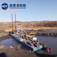 Promotion : Drague à aspiration de 8 pouces, machine hydraulique de dragage de sable pour l'extraction de gravier
