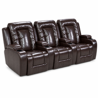 Fauteuil de cinéma VIP en cuir de luxe, moderne, électrique et rétractable, pour la maison et le bureau