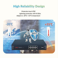 10-port Gigabit PoE Switch for Cctv